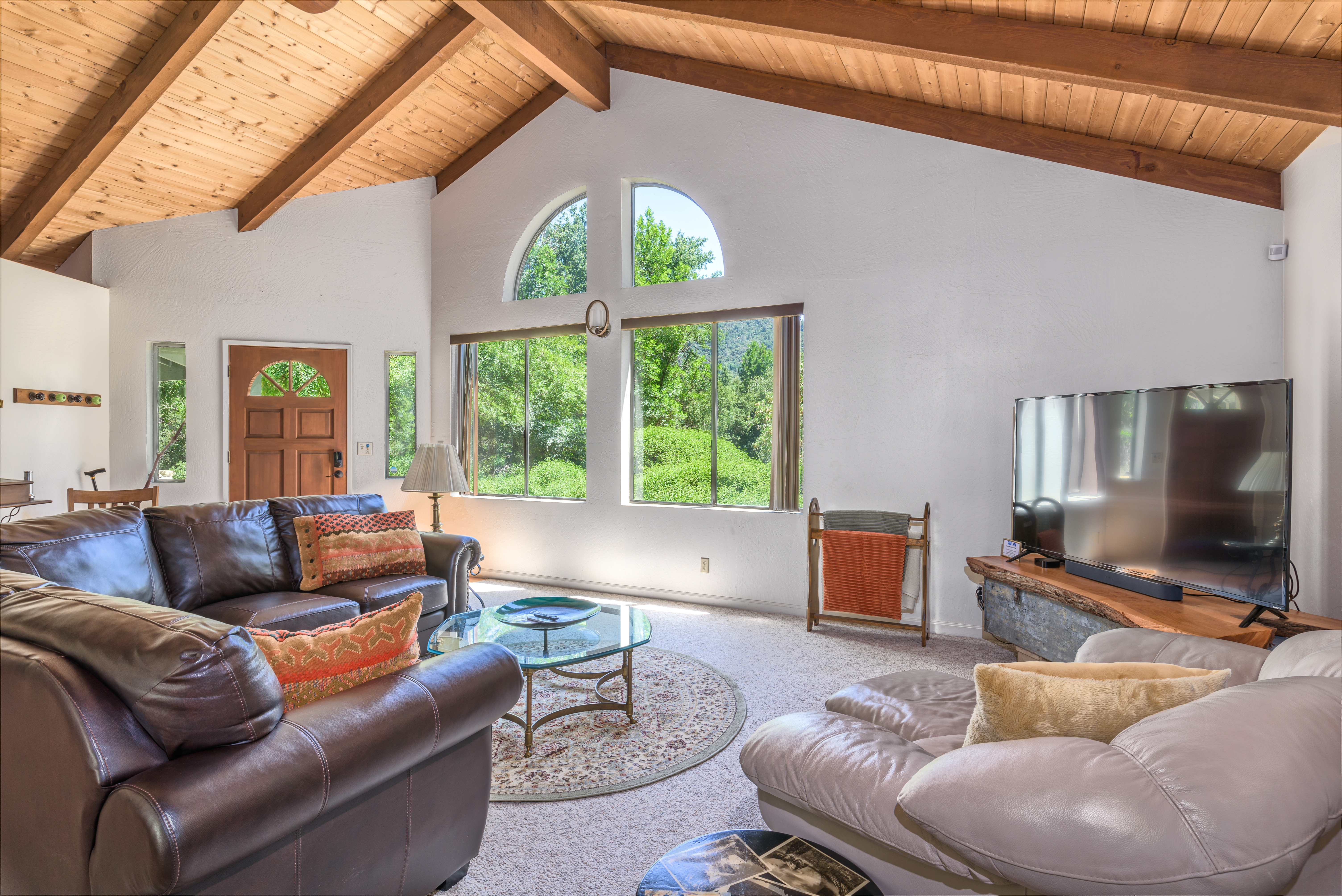 Green Gables Ranch interior living room